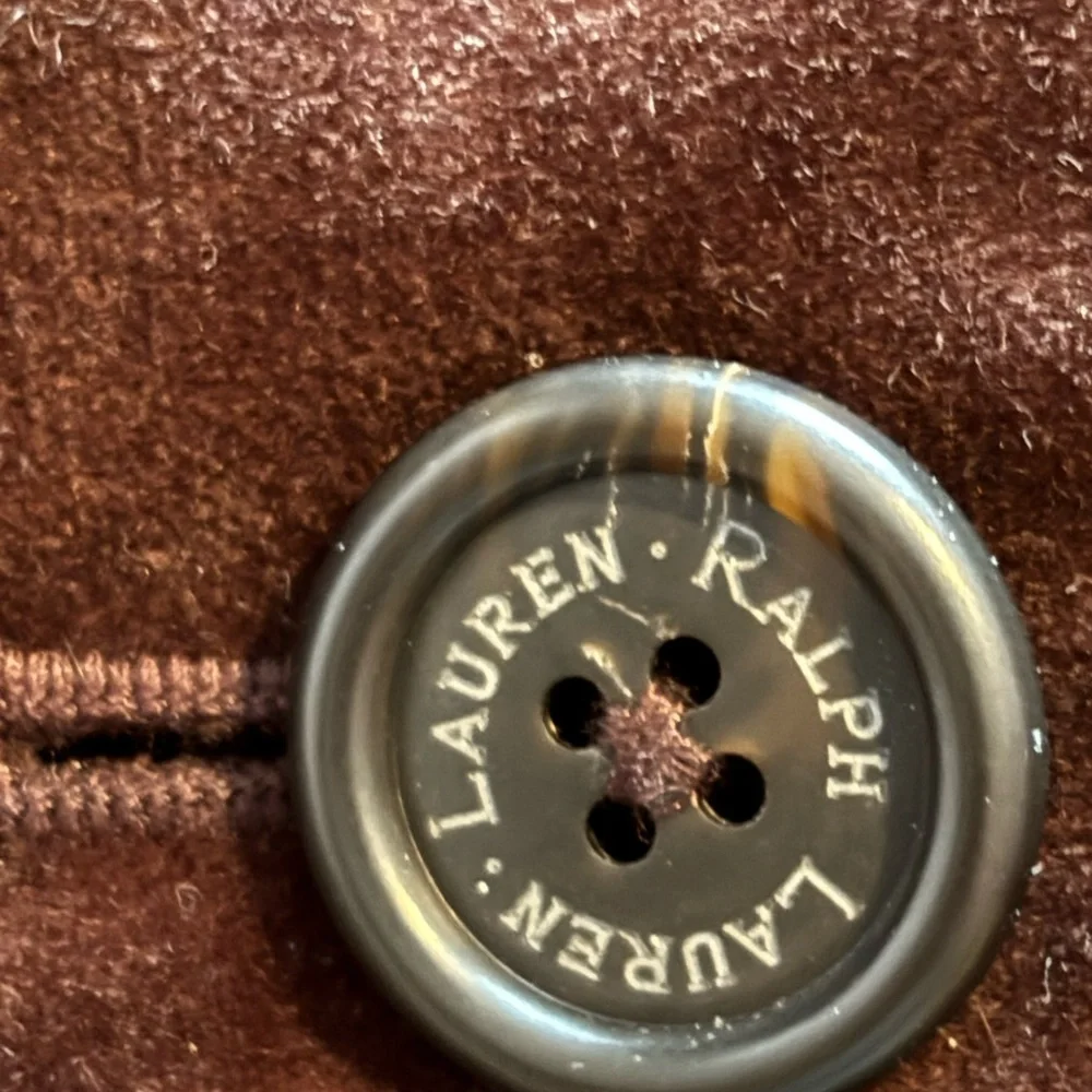 Lauren Ralph Lauren Chocolate Brown Velvet Blazer - Picture 10 of 15